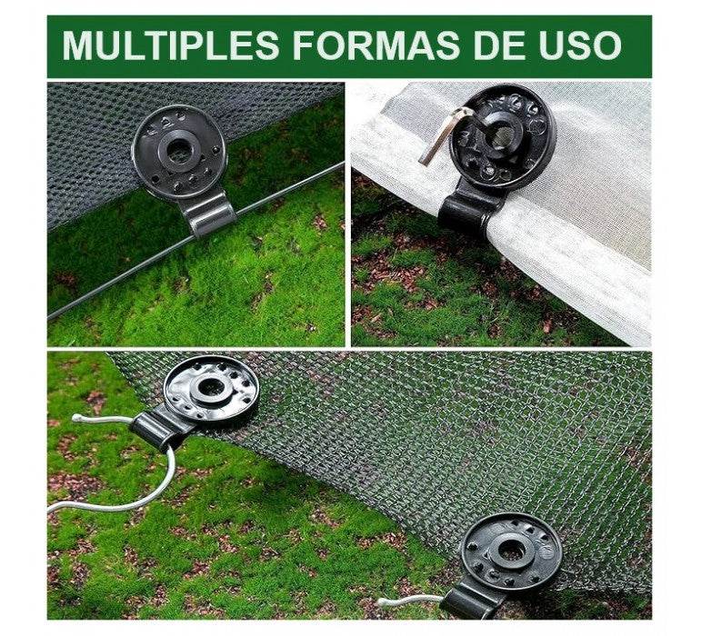 Clip Malla Sombra PVC Bolsa 25 u. - Signet