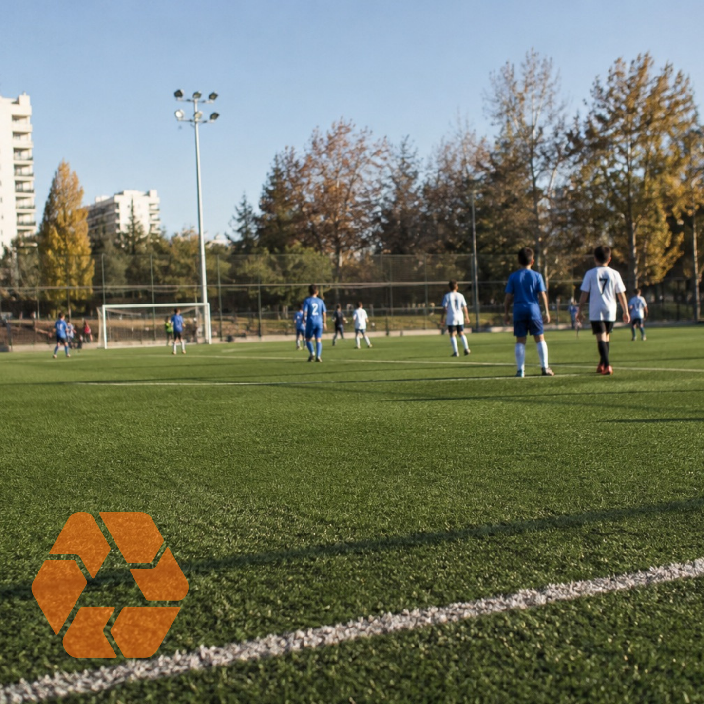 Pasto Sintético 20mm Rollo 2 x 2 Metros
