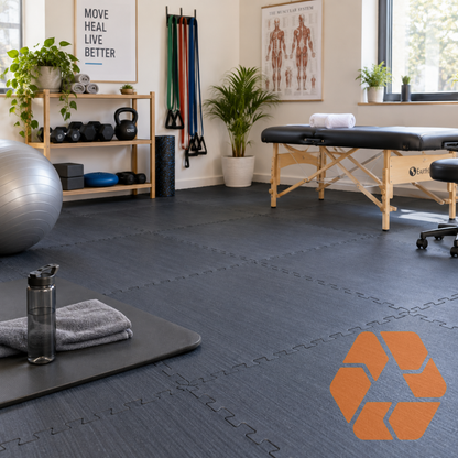 Piso Gimnasio 1 m² - 8mm Negro