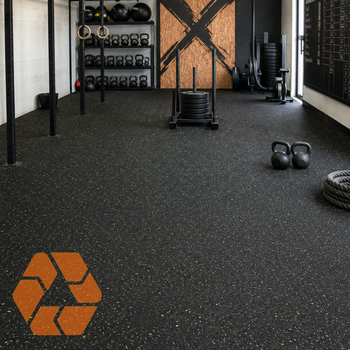 Piso Gimnasio 10 m² - 8mm