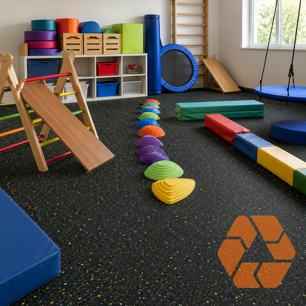 Piso Gimnasio 10 m² - 8mm