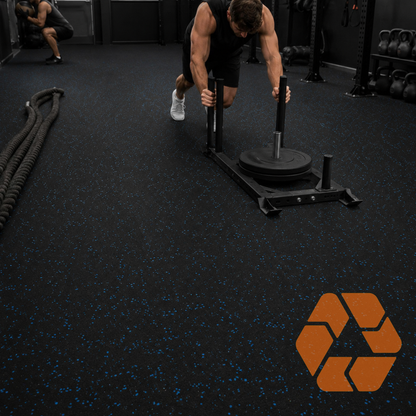 Piso Gimnasio Azul 10 m² -  8mm