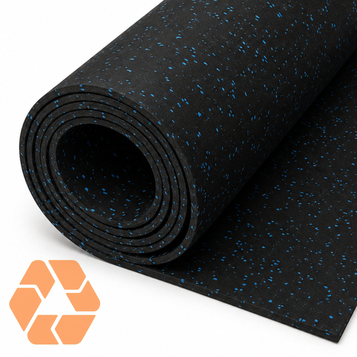 Piso Gimnasio Azul 10 m² -  8mm