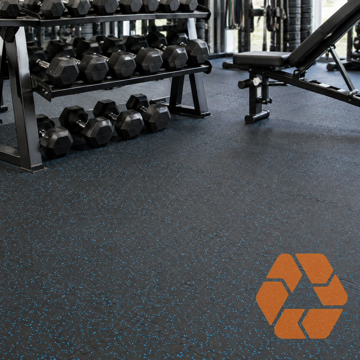 Piso Gimnasio 1 m² - 6mm