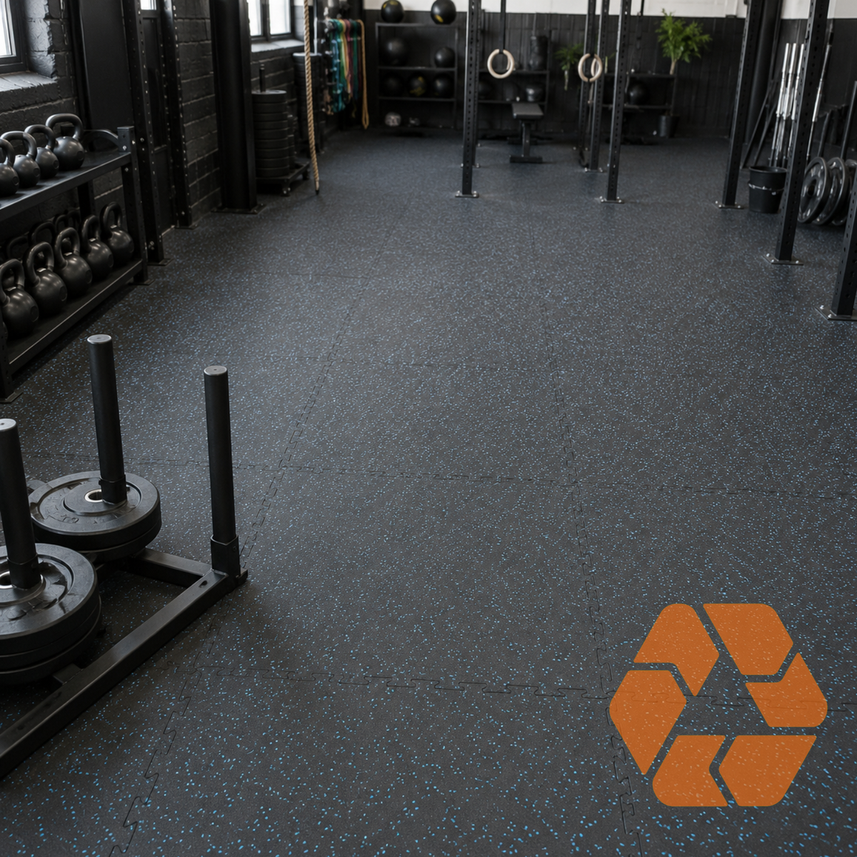 Piso Gimnasio 1 m² - 6mm