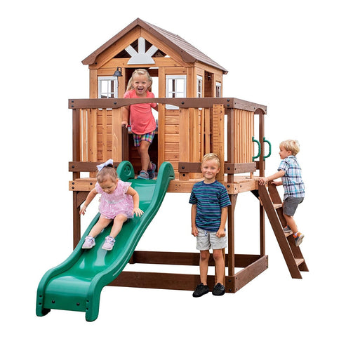 Centro de Juego Mirador-Columpios de Madera-HB2102316-Juegos Modulares, Oferta-Signet