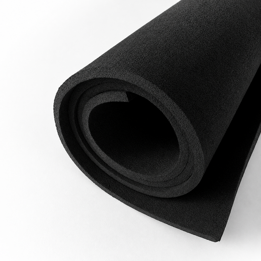 Piso Gimnasio Negro 1x5 Metros 15mm Signet Signet