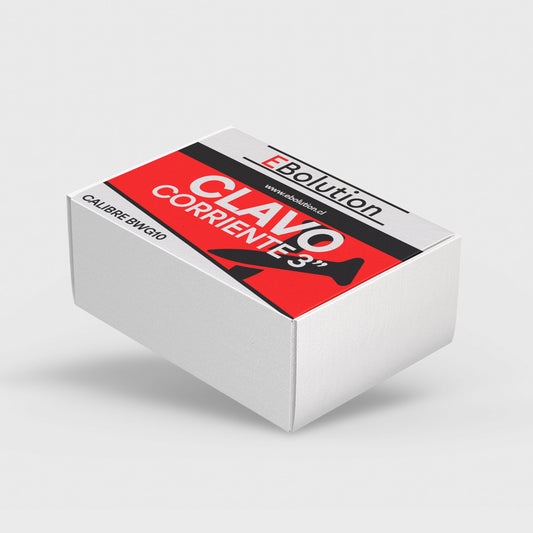 Clavo Corriente 3" BWG10 25Kilos Bolsa 1KG Signet Signet