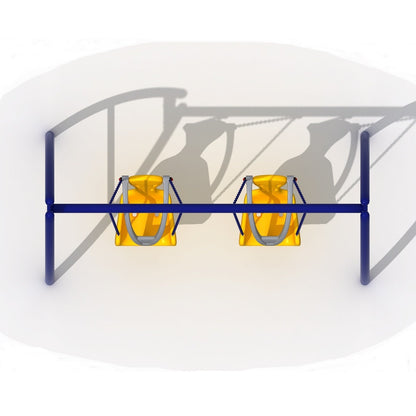 Columpio Inclusivo Doble-Columpios Inclusivos-HBWB30-Columpios, Columpios de Plaza-Signet