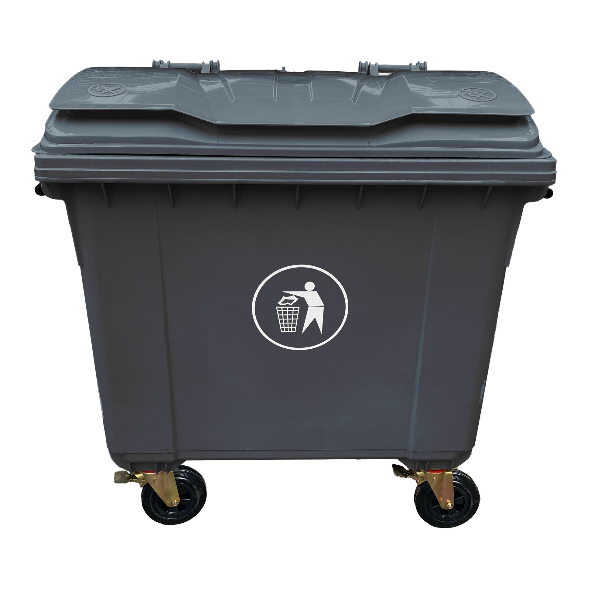 Contenedor Basura 1100 LTS Gris Oscuro Signet Signet