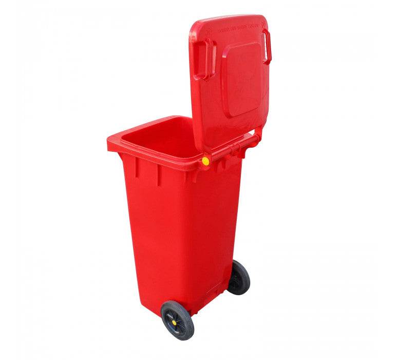 Contenedor Basura 120 Litros Rojo - Signet