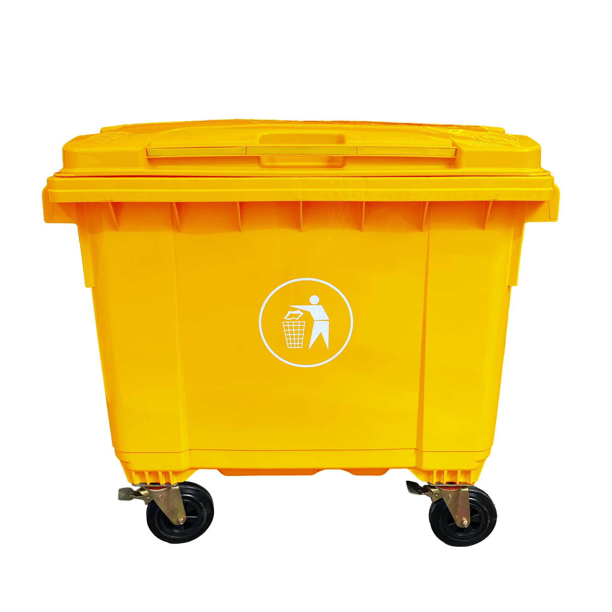 Contenedor Basura 660 Litros Amarillo Signet Signet