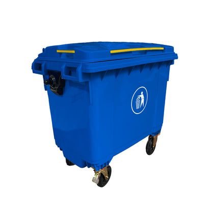 Contenedor Basura 660 Litros Azul Signet Signet