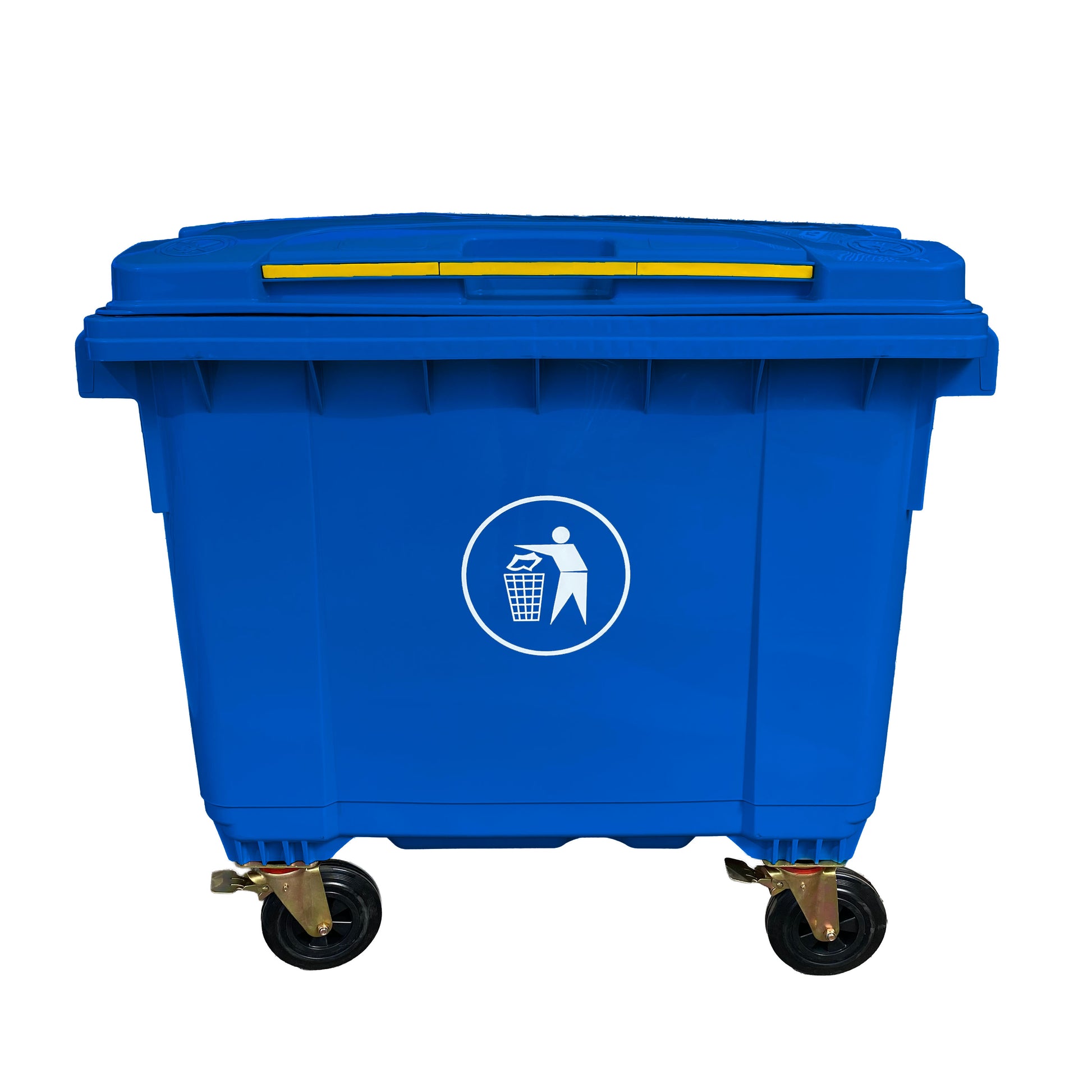 Contenedor Basura 660 Litros Azul Signet Signet