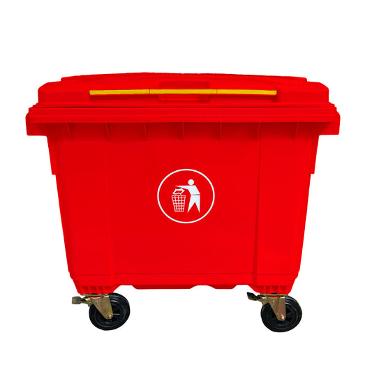 Contenedor Basura 660 Litros Rojo Signet Signet