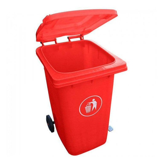 Contenedor Con Pedal 240 Lts Rojo - Signet