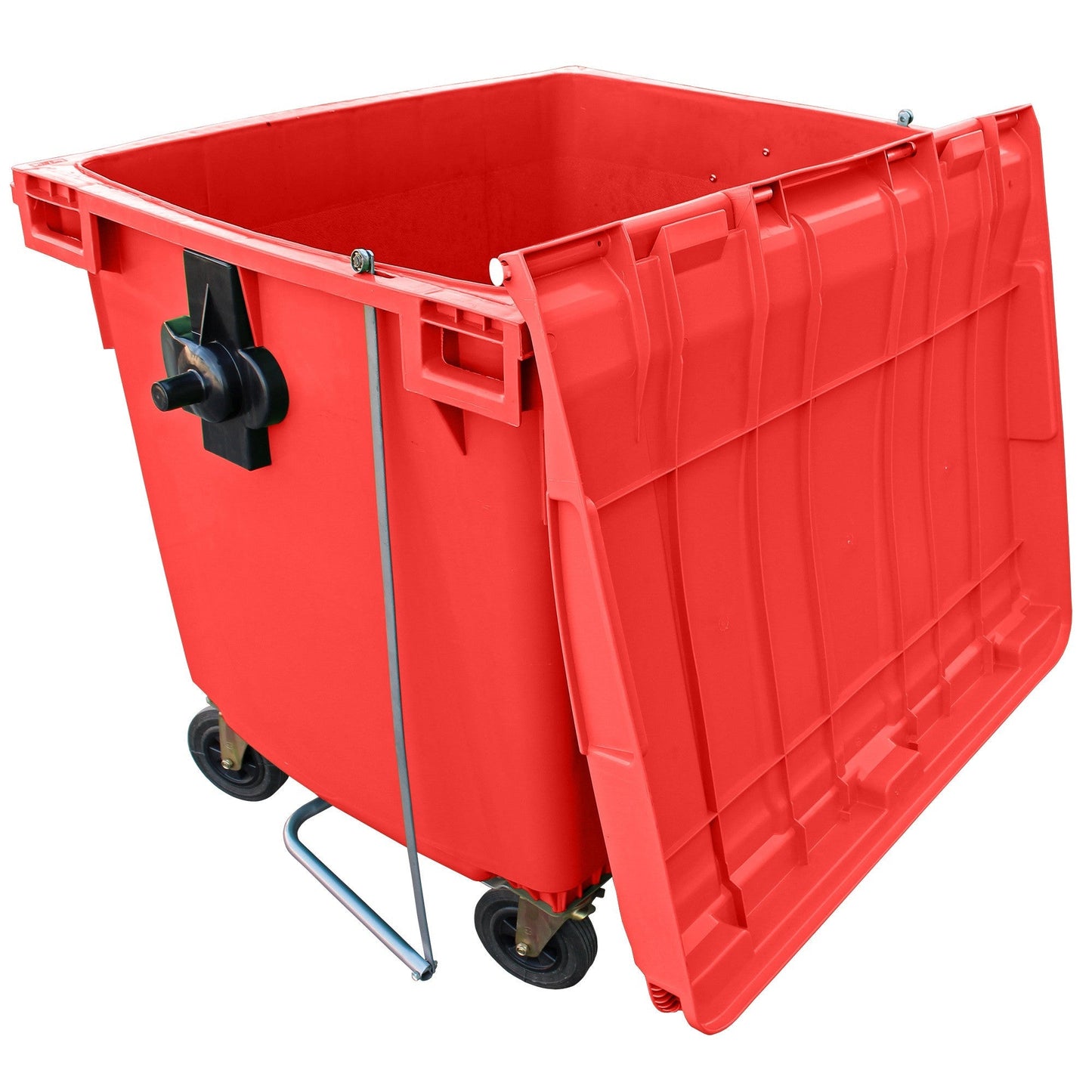 Contenedor con Pedal 1100 lts Rojo-Mobiliario Urbano-SN05ROJO_PEDAL-Contenedores con Pedales-Signet