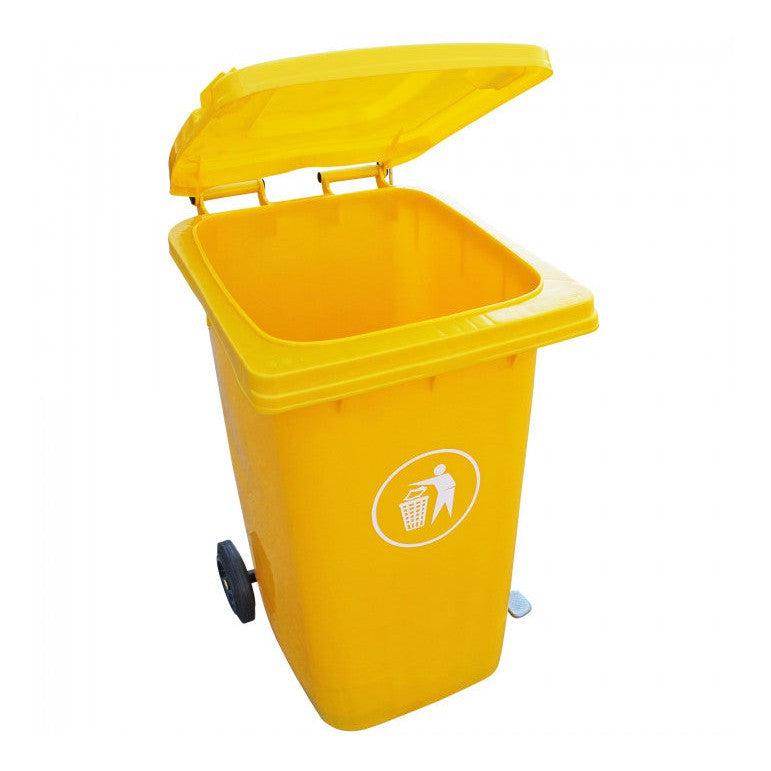 Contenedor con Pedal 120 lts Amarillo - Signet