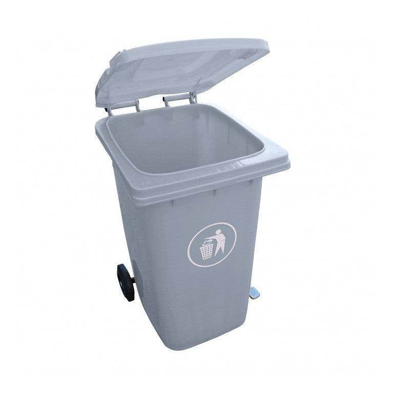 Contenedor con Pedal 120 lts Gris - Signet