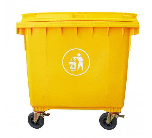 Contenedor de Basura 1100 Lts Amarillo - Signet