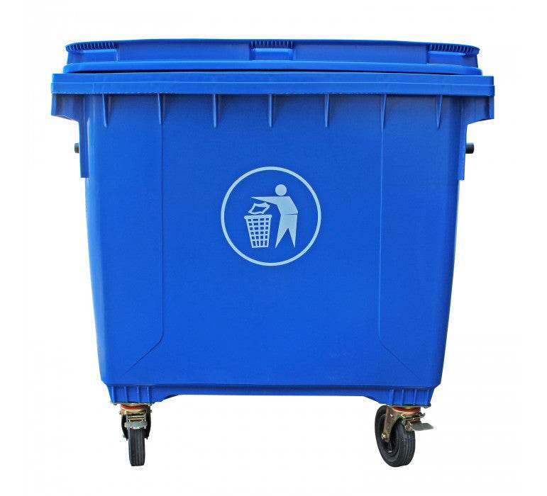 Contenedor de Basura 1100 Lts Azul - Signet