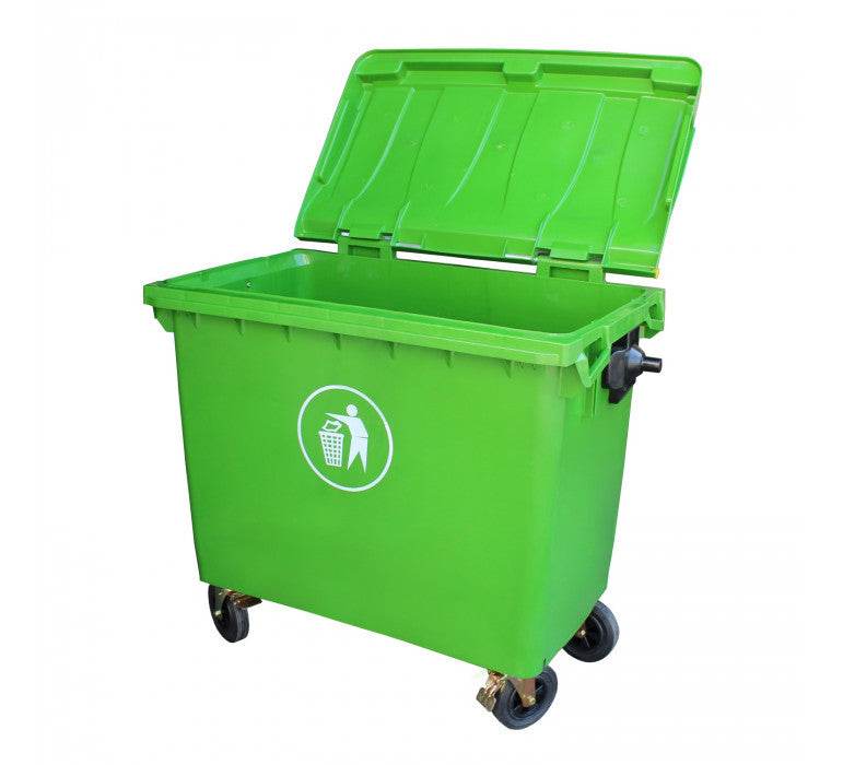 Contenedor de Basura 1100 Lts Verde - Signet