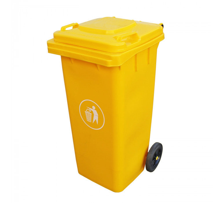 Contenedor de Basura 240 Lts Amarillo-SN02AMARILLO-Contenedor de Basura-Signet