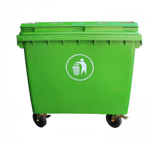 Contenedor de Basura 660 Lts Verde - Signet