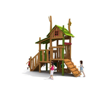 Juego Madera Casa Encantada-Línea Casitas-HBFY1552-Juegos de Madera, Juegos Plaza Madera-Signet