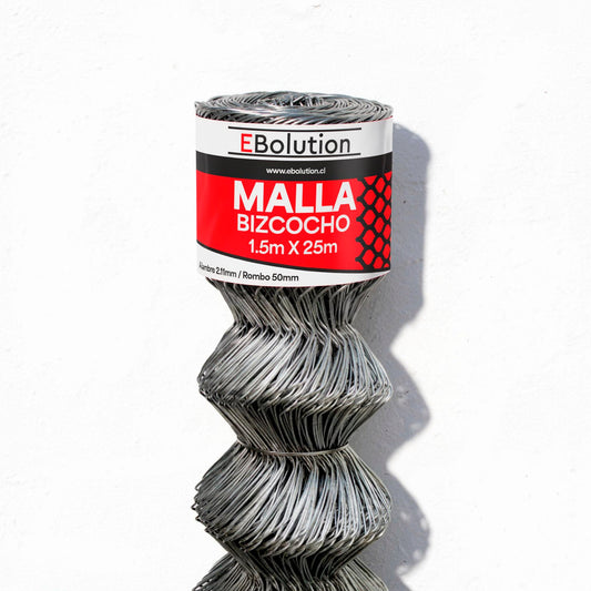Malla Bizcocho1,5mx25m(A2,11mm/R50mm) Signet Signet