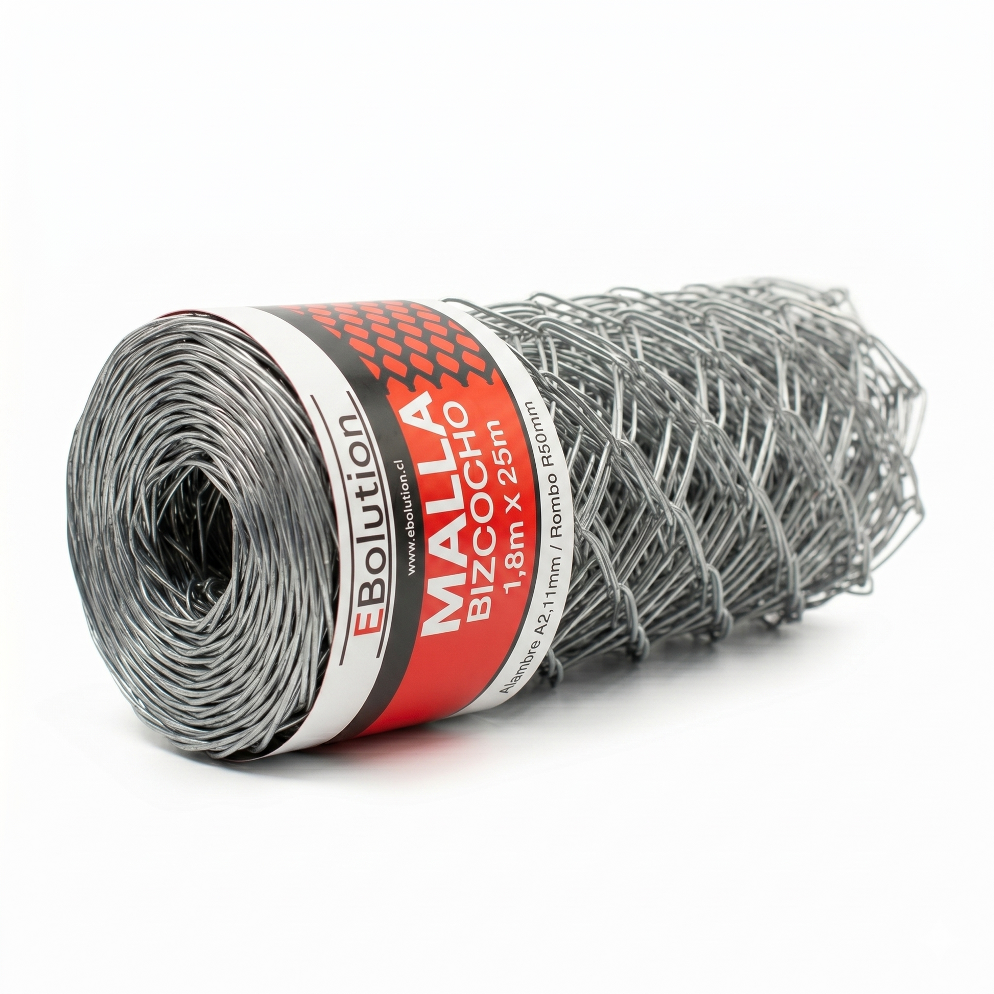 Malla Bizcocho1,8mx25m(A2,11mm/R50mm) Signet Signet