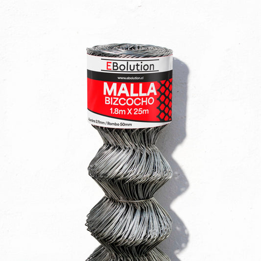 Malla Bizcocho1,8mx25m(A2,11mm/R50mm) Signet Signet