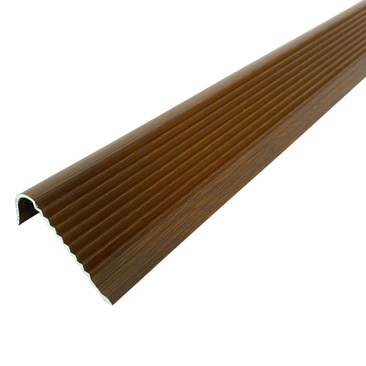 Nariz De Grada Aluminio 37X37T 1MTS Roble Signet Signet