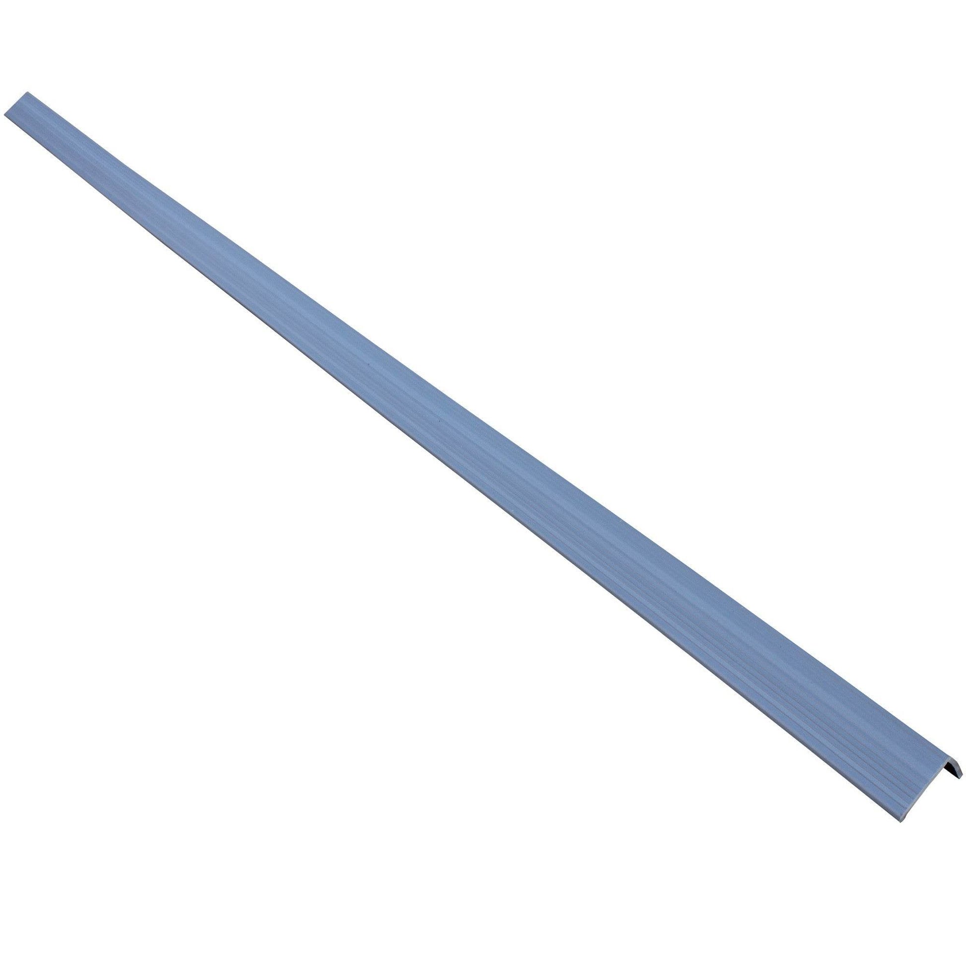 Nariz Grada PVC Gris 37X37mm 1.2MT - Signet