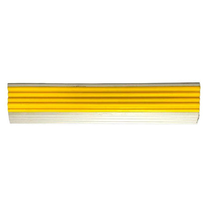 Nariz Grada PVC/Aluminio 50x25mm Amarillo 1,5mts Signet Signet