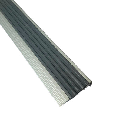 Nariz Grada PVC/Aluminio 50x25mm Gris 1,5 mts Signet Signet