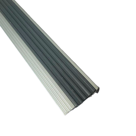 Nariz Grada PVC/Aluminio 50x25mm Gris 1,5 mts Signet Signet