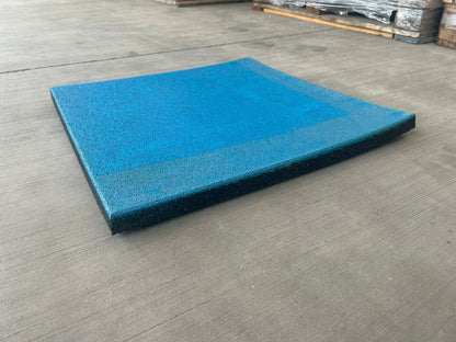 Palmeta EPDM 2.5cm Azul Claro desgastada Signet Signet