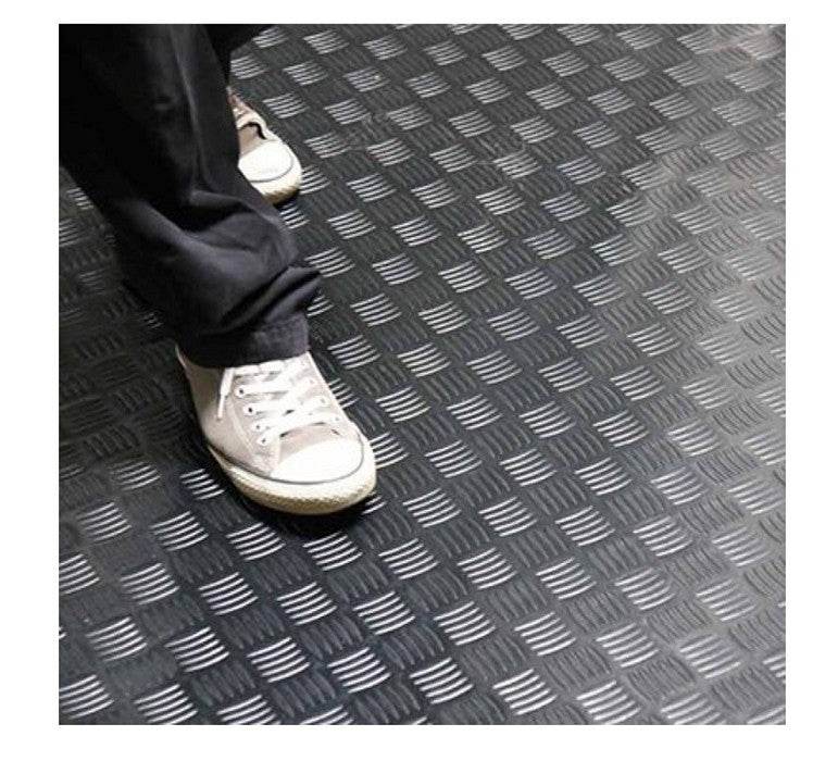 Piso Clips Gris Rollo 15 M - Signet