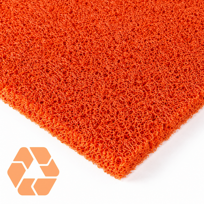 Limpiapiés PVC Tipo Nomad Naranjo  | Alto Tráfico