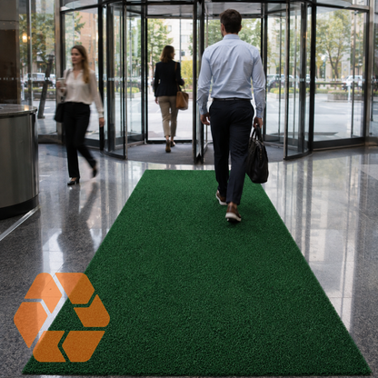 Limpiapiés PVC Tipo Nomad Verde | Alto Tráfico
