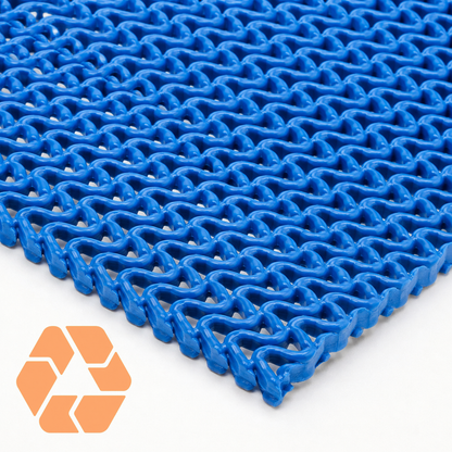 Piso PVC Drenante Tipo Wet Azul — Rollo 1,2 m x 5 m x 5 mm