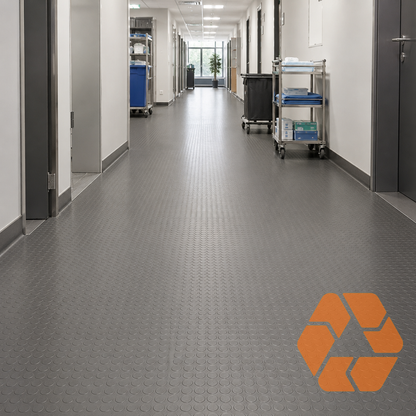 Piso PVC Estoperol Gris 15m x 2m x 1.5mm