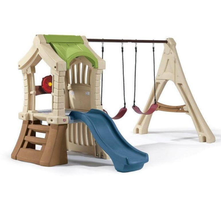 Play Up Gym Set-Columpios de Plástico-HB850000-Columpios, Juegos Modulares Presescolares-Signet