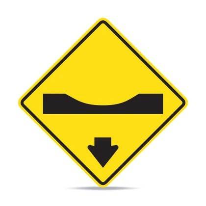 Señaletica Vial Baden Aquí 60x60 cm - Signet