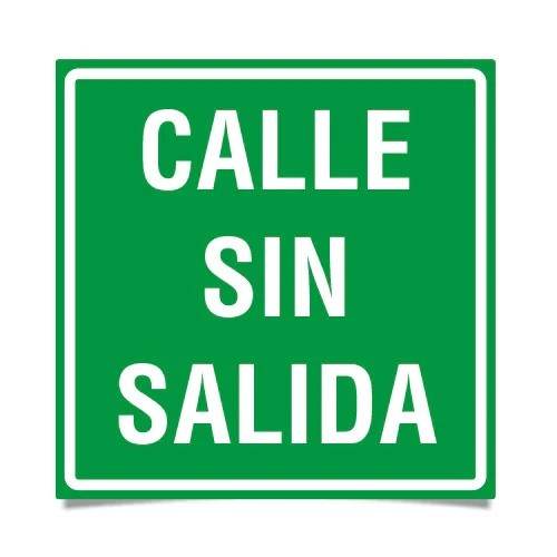 Señaletica Vial Calle Sin Salida 60x60 cm - Signet