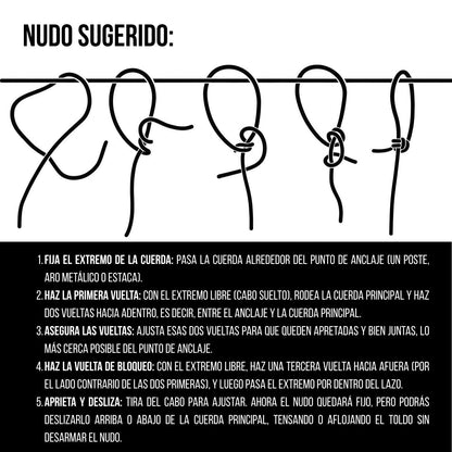 Toldo vela 120 gr/m² 6,5x7,5m-Hogar-HBTA135-Toldos-Signet