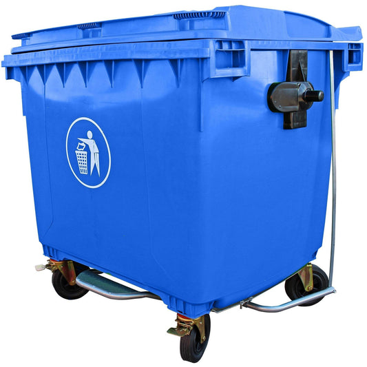 Contenedor con Pedal 1100 lts Azul - Signet