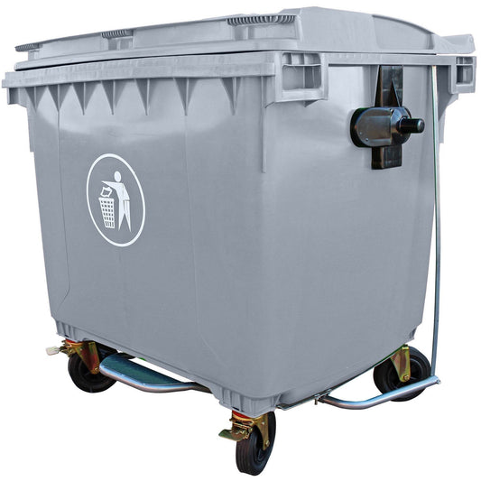 Contenedor con Pedal 1100 lts Gris - Signet