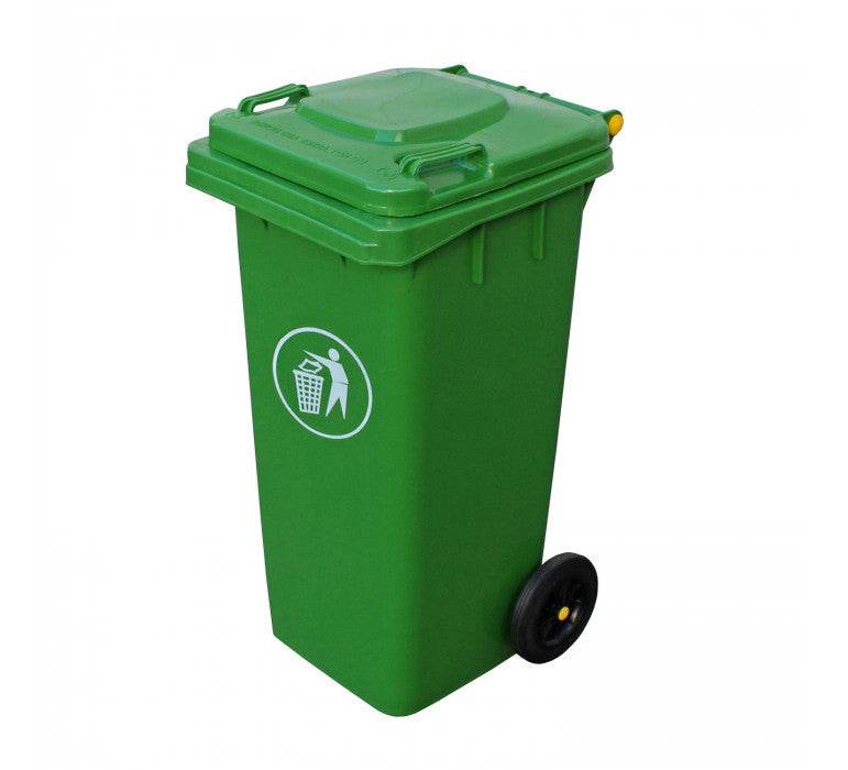 Contenedor de Basura 120 Lts Verde - Signet